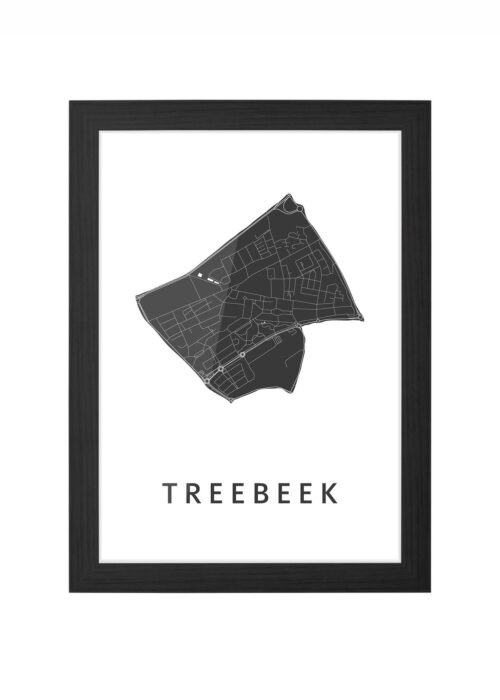 Treebeek Ingelijst in Zwart lijst Kopen | Kunst in Kaart