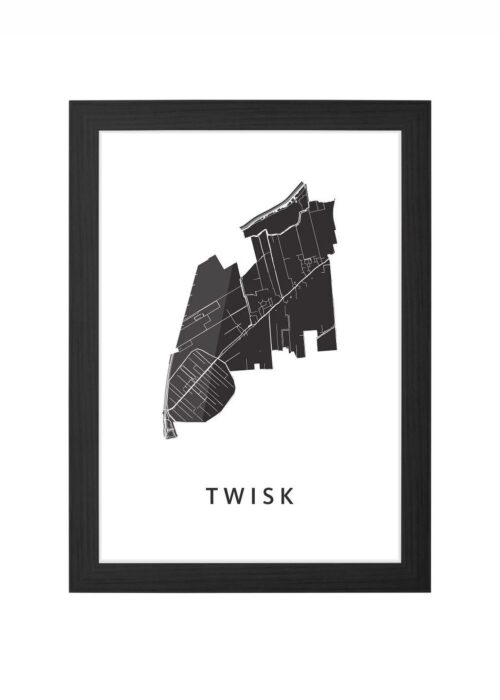 Twisk Ingelijst in Zwart lijst Kopen | Kunst in Kaart