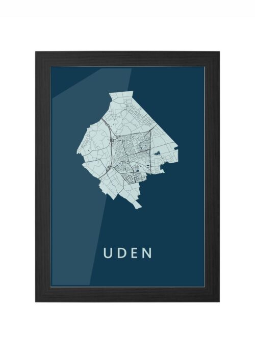 Uden Navy Ingelijst in Zwart lijst Kopen | Kunst in Kaart