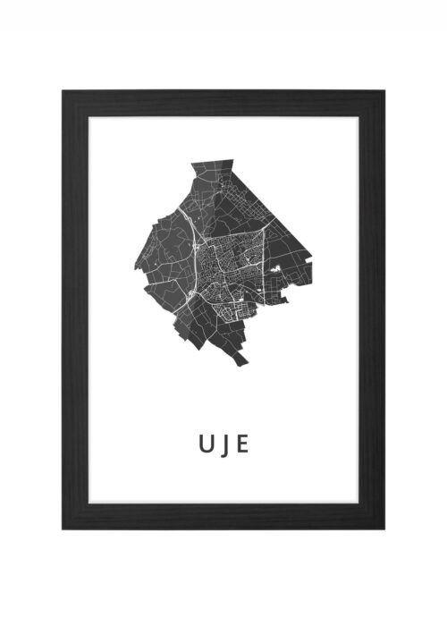 Uje Carnaval Ingelijst in Zwart lijst Kopen | Kunst in Kaart