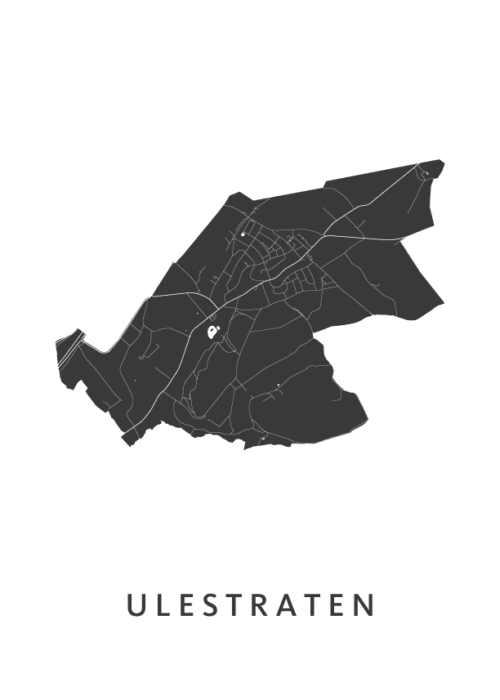 Ulestraten Stadskaart Poster Kopen