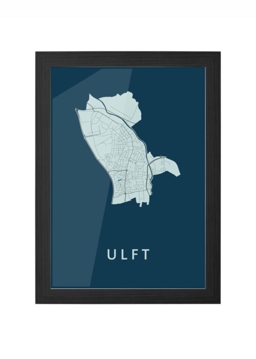 Ulft Navy Ingelijst in Zwart lijst Kopen | Kunst in Kaart
