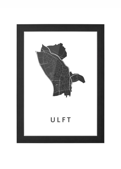 Ulft White Ingelijst in Zwart lijst Kopen | Kunst in Kaart
