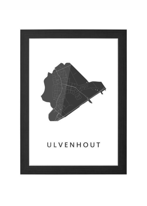 Ulvenhout Ingelijst in Zwart lijst Kopen | Kunst in Kaart