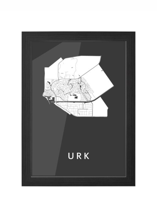 Urk Black Ingelijst in Zwart lijst Kopen | Kunst in Kaart