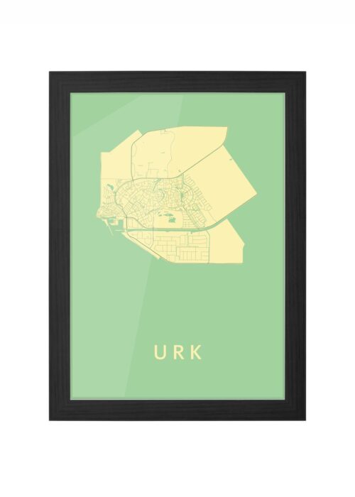 Urk Spring Ingelijst in Zwart lijst Kopen | Kunst in Kaart