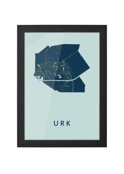 Urk Prussian Ingelijst in Zwart lijst Kopen | Kunst in Kaart