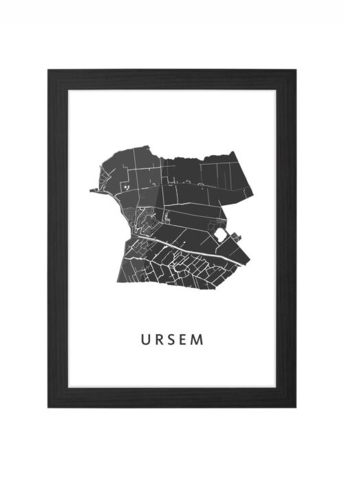 Ursem Ingelijst in Zwart lijst Kopen | Kunst in Kaart