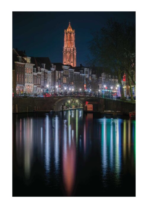 Utrecht bij nacht fotografie