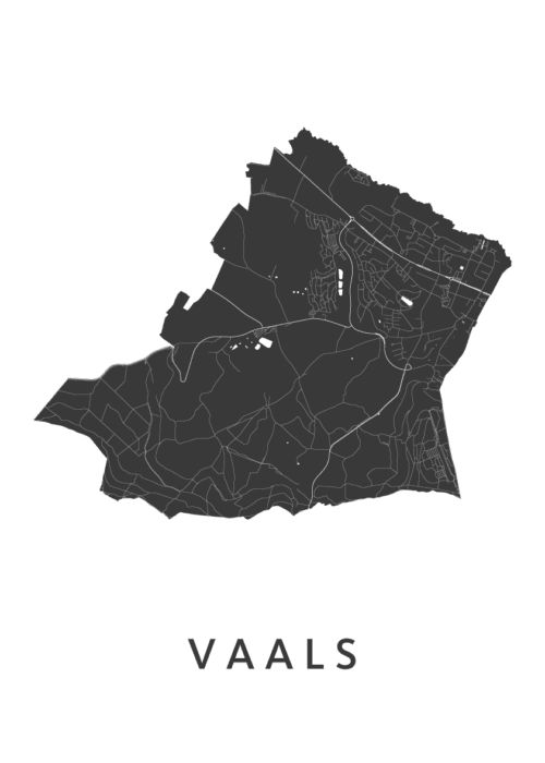 Vaals Kaart Poster