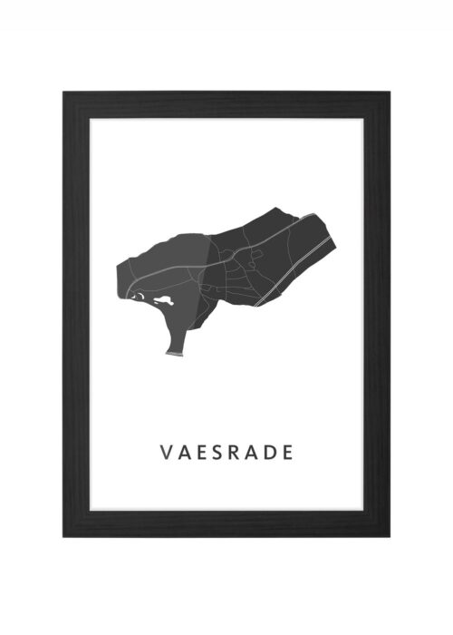 Vaesrade Ingelijst in Zwart lijst Kopen | Kunst in Kaart