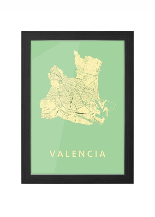 Valencia Spring Ingelijst in Zwart lijst Kopen | Kunst in Kaart