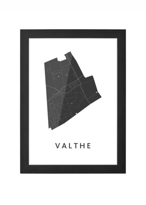 Valthe Ingelijst in Zwart lijst Kopen | Kunst in Kaart