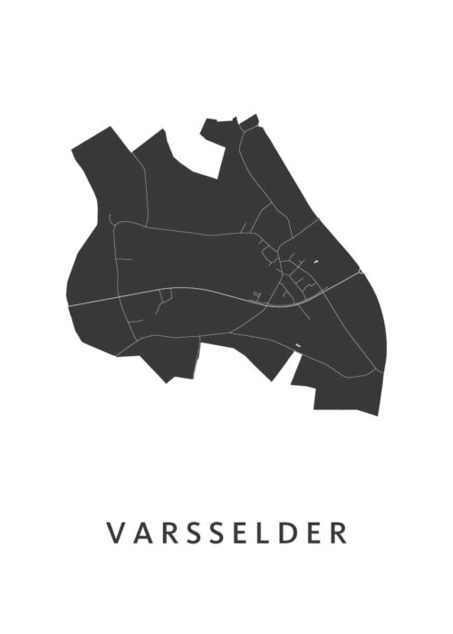 Varsselder Stadskaart Poster Kopen