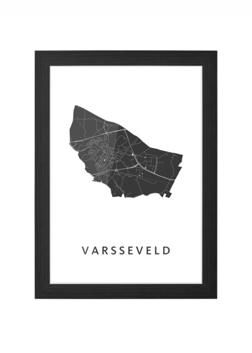 Varsseveld Ingelijst in Zwart lijst Kopen | Kunst in Kaart