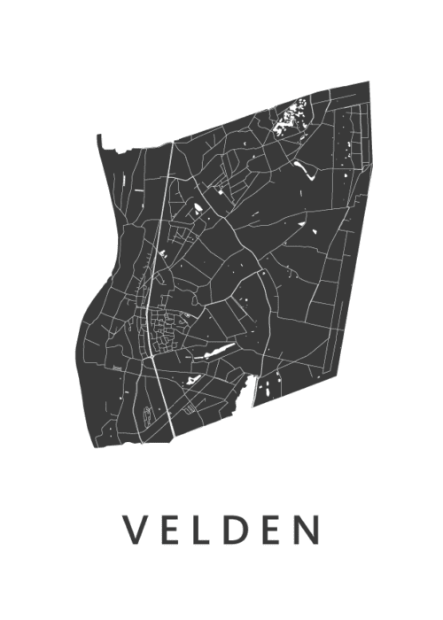 Velden Kaart Poster