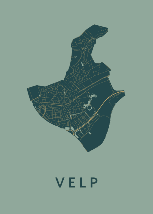 Velp Amazon Stadskaart Poster Kopen