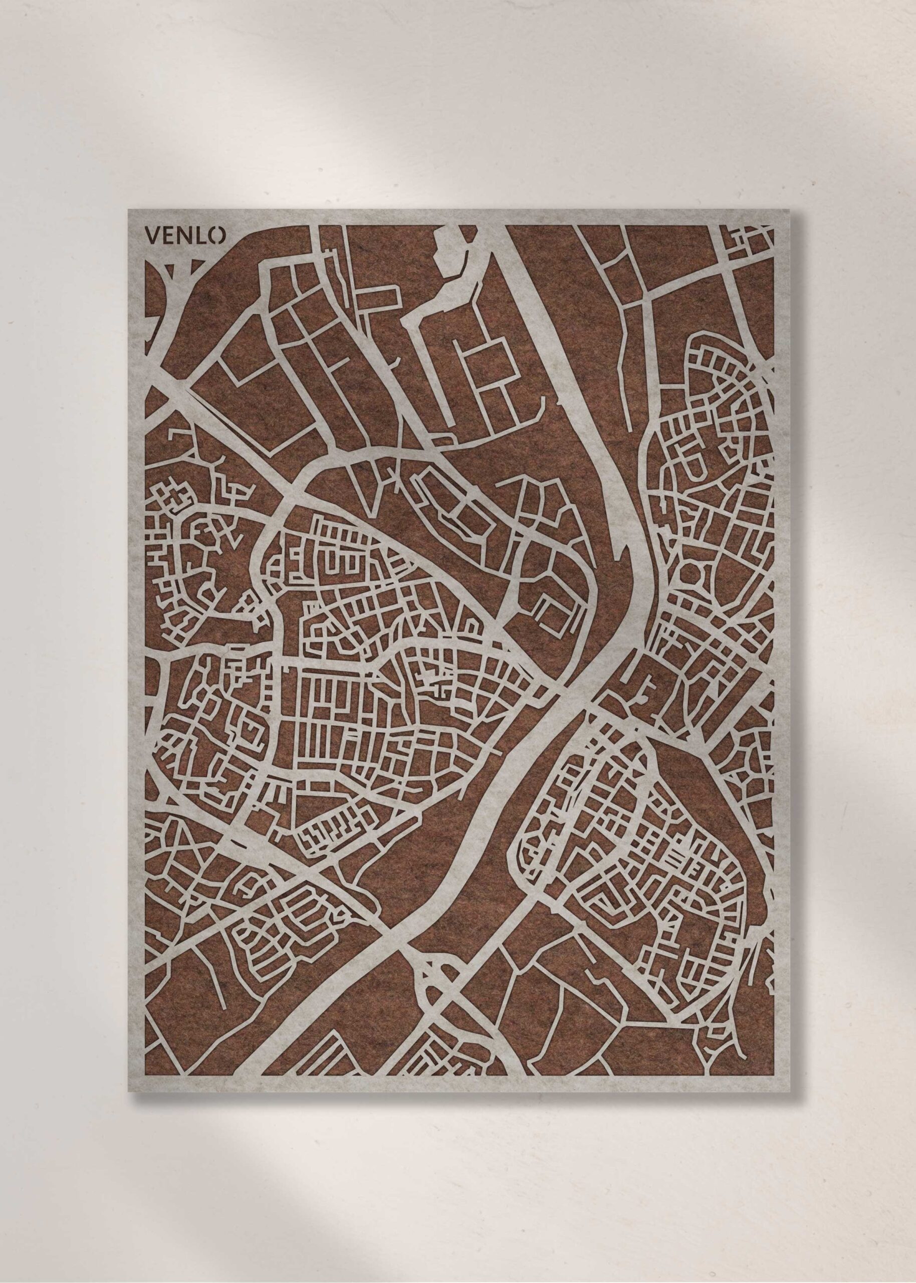 Venlo - PET-vilt - Akoestische stadskaart