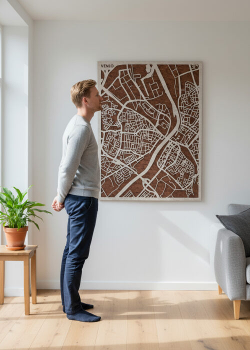 Venlo - PET-vilt - Akoestische stadskaart