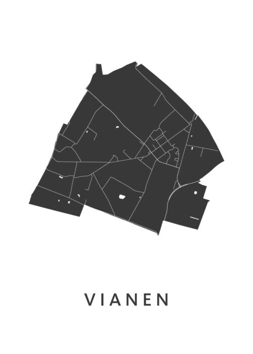 Vianen (NB) Stadskaart Poster Kopen