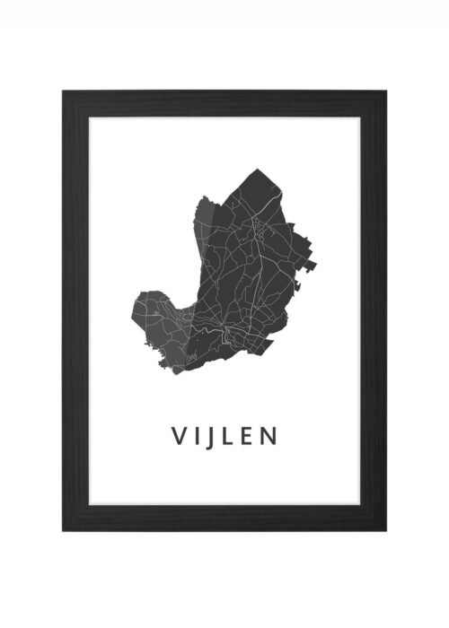 Vijlen Ingelijst in Zwart lijst Kopen | Kunst in Kaart