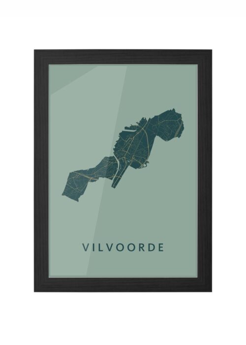 Vilvoorde Amazon Ingelijst in Zwart lijst Kopen | Kunst in Kaart