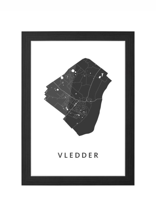 Vledder Ingelijst in Zwart lijst Kopen | Kunst in Kaart