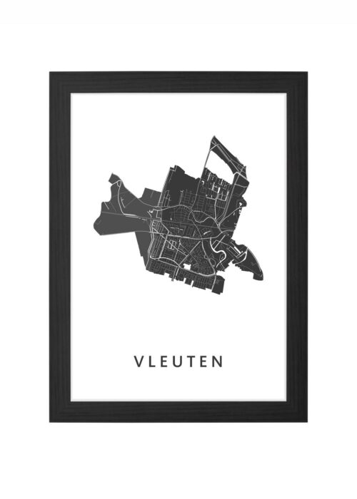 Vleuten Ingelijst in Zwart lijst Kopen | Kunst in Kaart