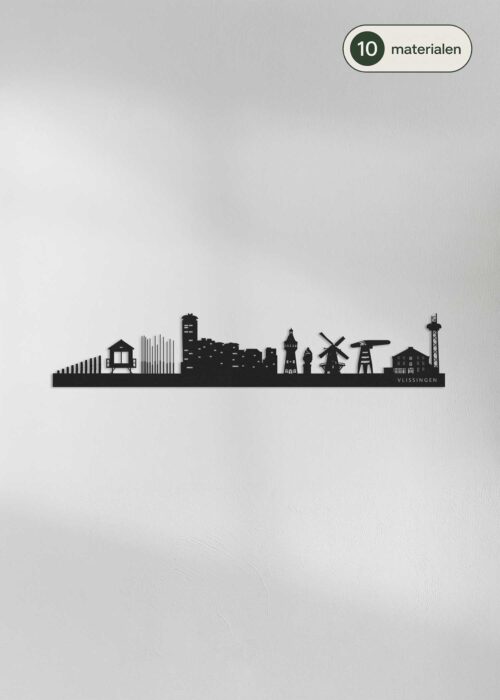Houten skyline van Vlissingen