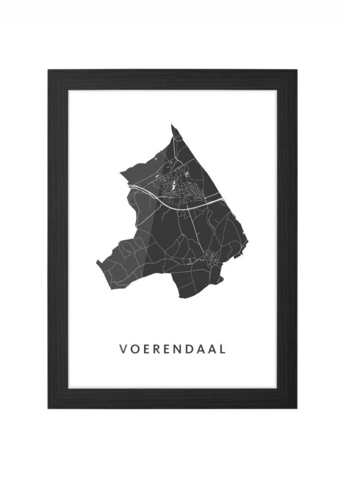 Voerendaal Ingelijst in Zwart lijst Kopen | Kunst in Kaart