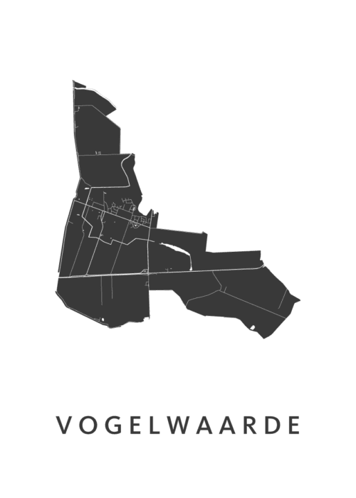 Vogelwaarde Kaart Poster