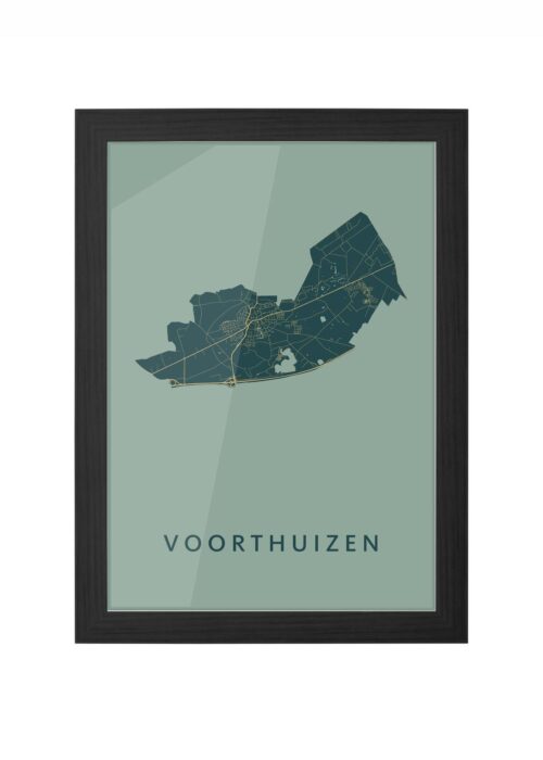 Voorthuizen Amazon Ingelijst in Zwart lijst Kopen | Kunst in Kaart