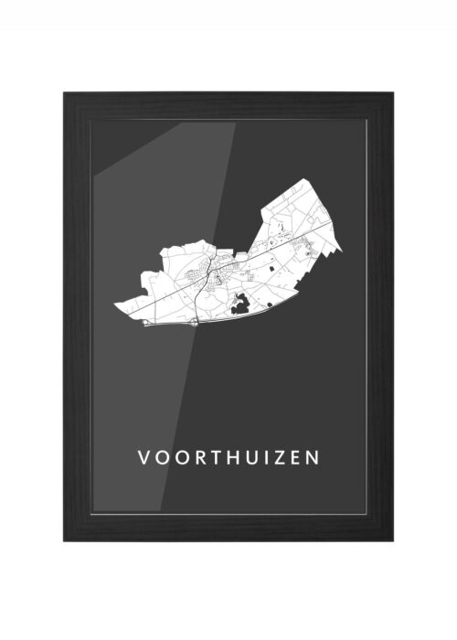Voorthuizen Black Ingelijst in Zwart lijst Kopen | Kunst in Kaart