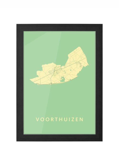 Voorthuizen Spring Ingelijst in Zwart lijst Kopen | Kunst in Kaart