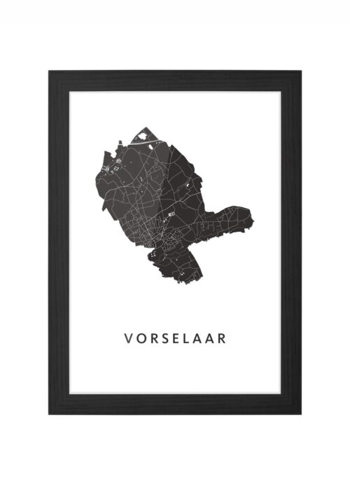 Vorselaar Ingelijst in Zwart lijst Kopen | Kunst in Kaart