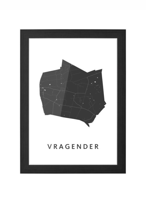 Vragender Ingelijst in Zwart lijst Kopen | Kunst in Kaart