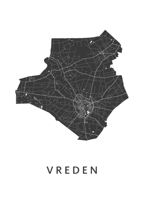 Vreden Kaart Poster