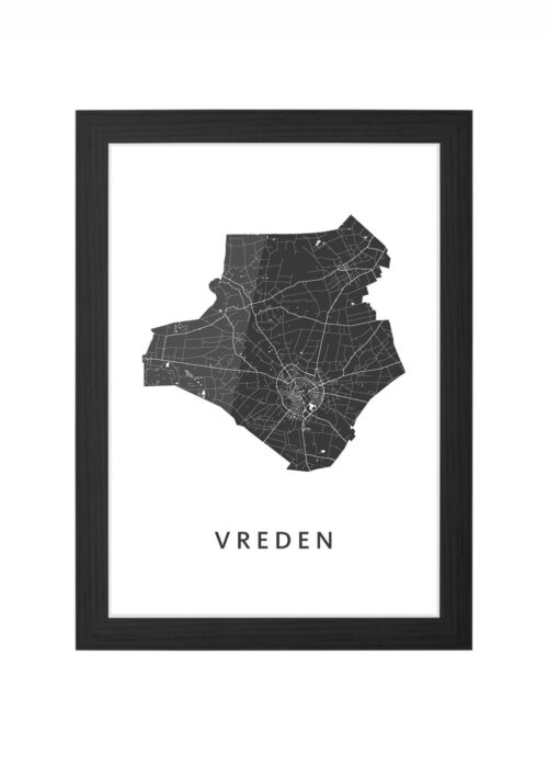 Vreden Ingelijst in Zwart lijst Kopen | Kunst in Kaart