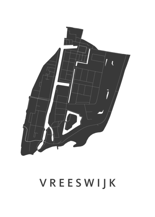 Vreeswijk Kaart Poster