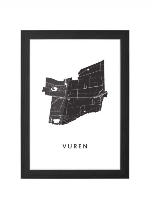 Vuren Ingelijst in Zwart lijst Kopen | Kunst in Kaart