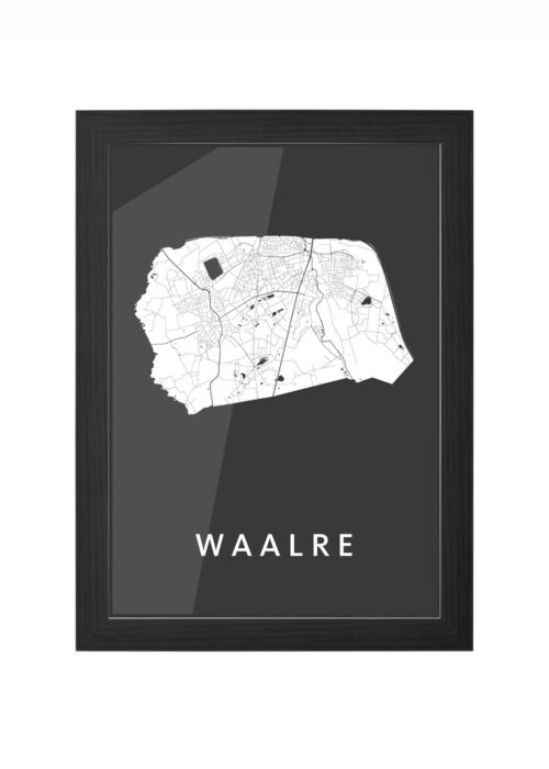 Waalre Black Ingelijst in Zwart lijst Kopen | Kunst in Kaart