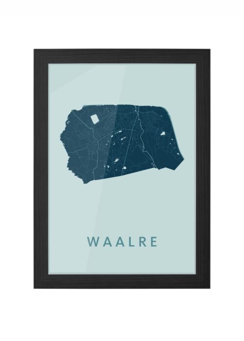 Waalre Mint Ingelijst in Zwart lijst Kopen | Kunst in Kaart