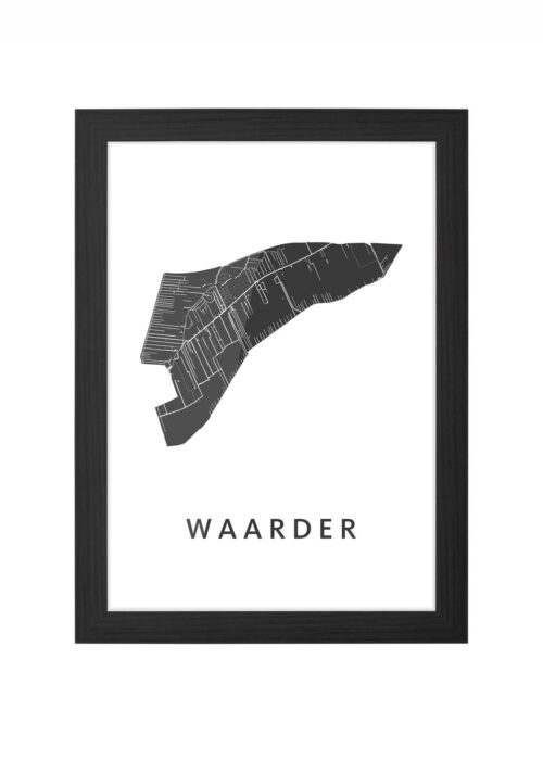 Waarder Ingelijst in Zwart lijst Kopen | Kunst in Kaart