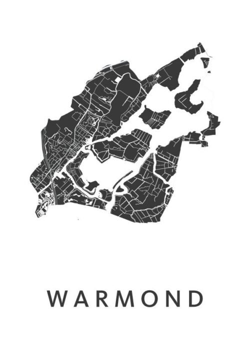 Warmond Stadskaart Poster Kopen