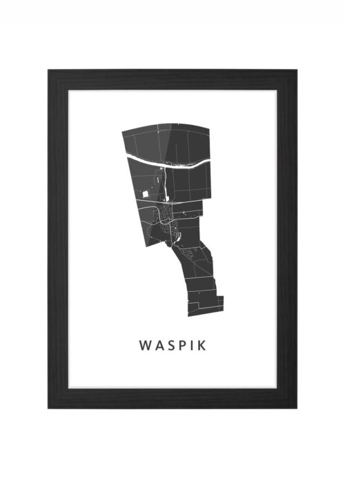 Waspik Ingelijst in Zwart lijst Kopen | Kunst in Kaart