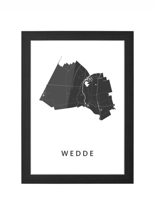 Wedde Ingelijst in Zwart lijst Kopen | Kunst in Kaart
