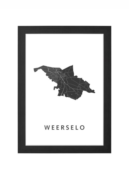 Weerselo Ingelijst in Zwart lijst Kopen | Kunst in Kaart