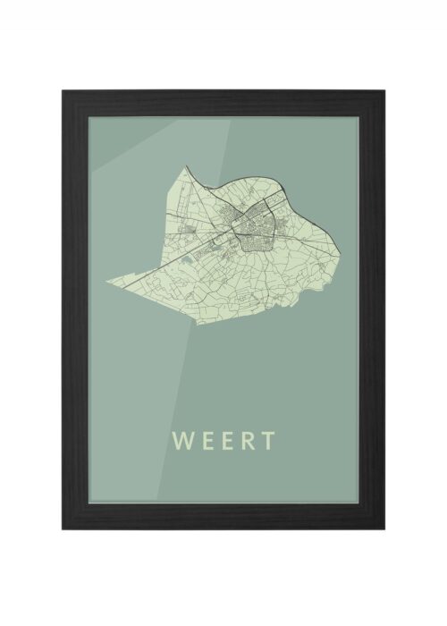 Weert Olive Ingelijst in Zwart lijst Kopen | Kunst in Kaart