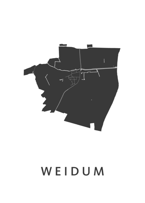 Weidum Stadskaart