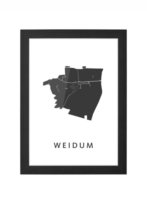 Weidum Ingelijst in Zwart lijst Kopen | Kunst in Kaart